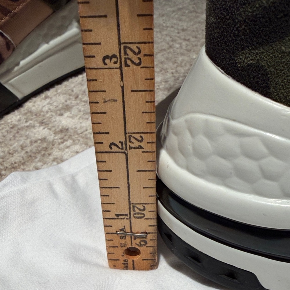 Camouflage and Leopard Print Sneakers - Picture 7 of 7